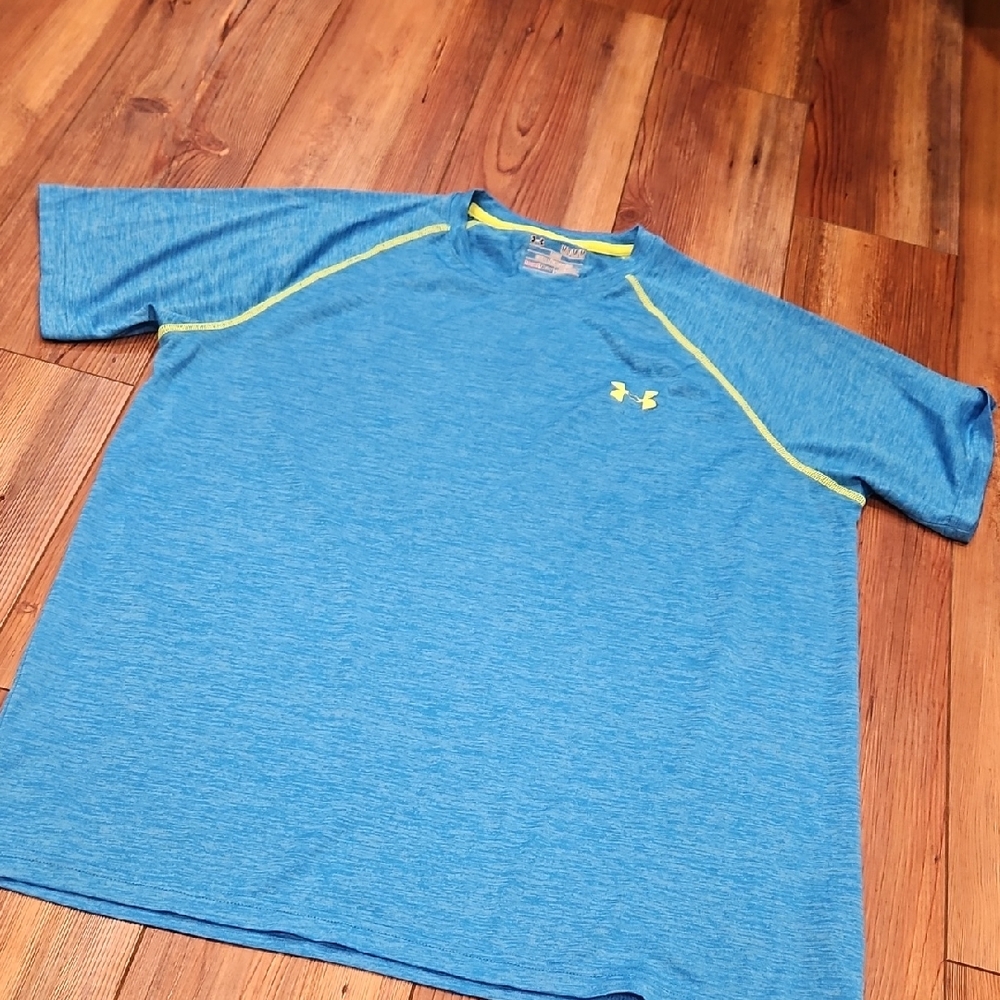 Under Armour Blue Athletic T-Shirt